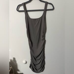 Wenrine Womens Summer Sleeveless Bodycon Dress Crew Neck